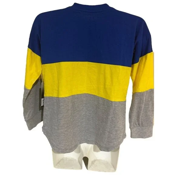 NEW Delaware Fightin' Blue Hens Colosseum LS Colorblock Shirt Youth M 7-8 - Picture 4 of 5